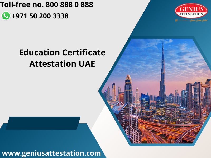 Educational certificate attestation