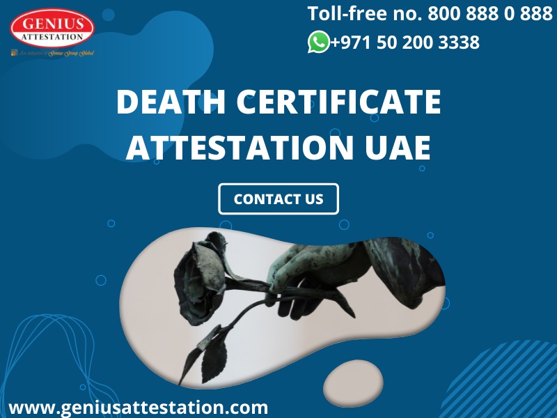 Attestation of UAE death certificates